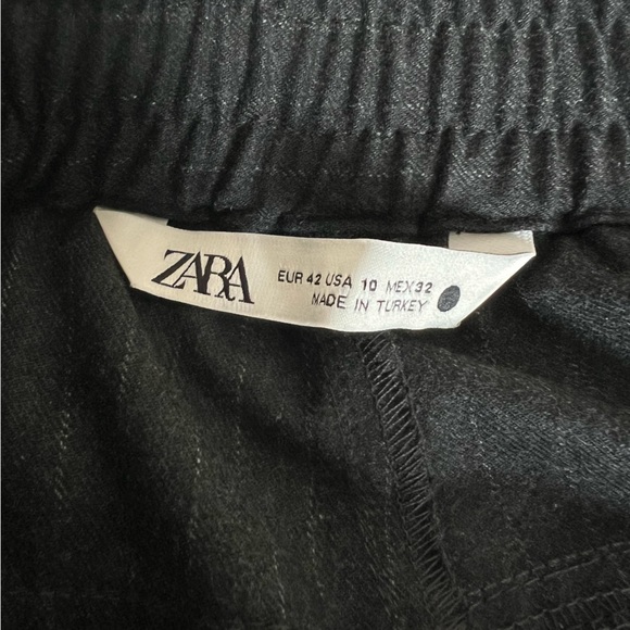 NWOT Zara Easy Pajama Pinstripe Pants - Picture 6 of 7